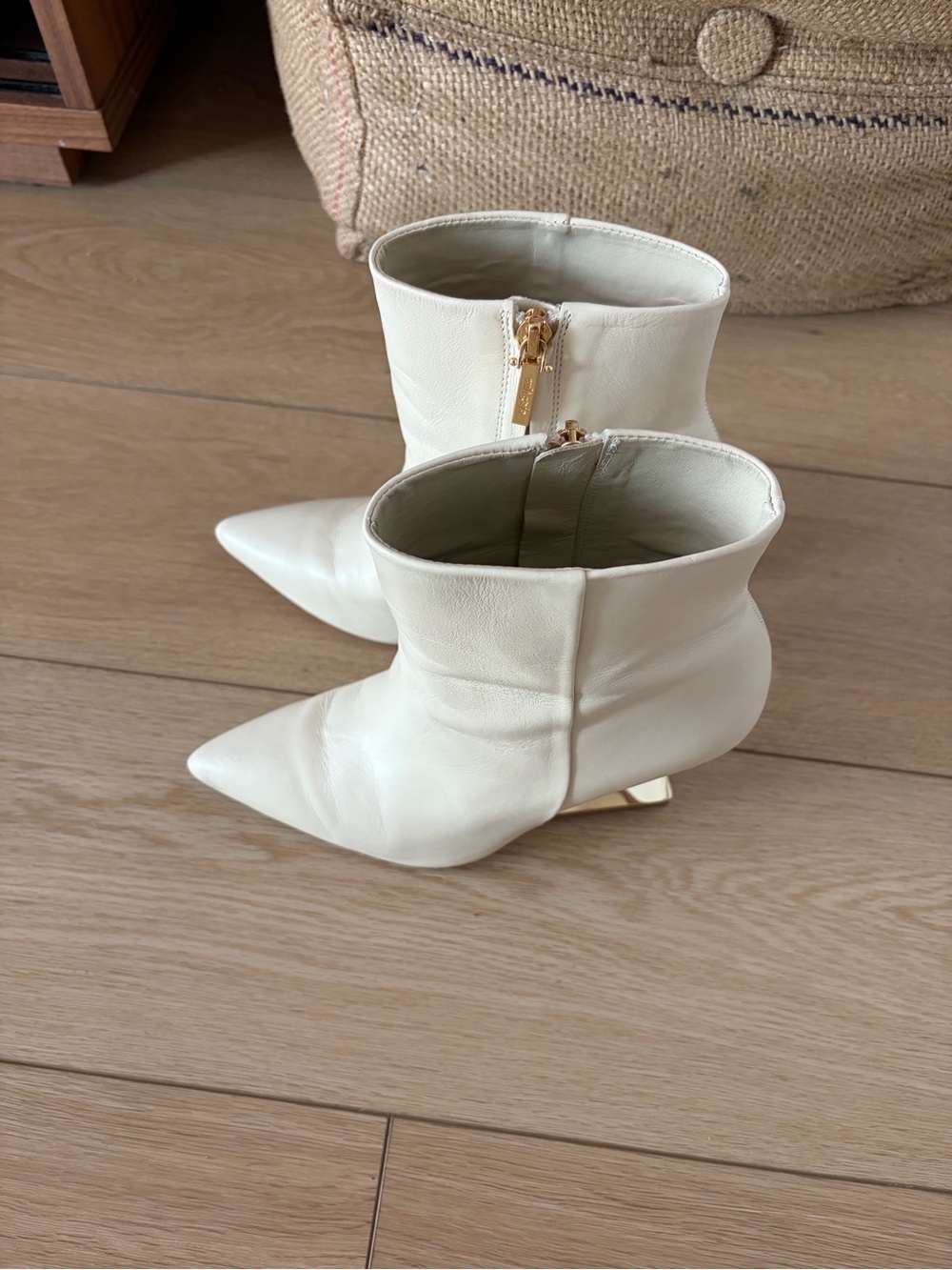 cult gaia Kenna Boot Off-White Size 8 38